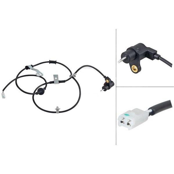 Sensor Raddrehzahl passiver Sensor 1.355 mm Kabel A.B.S. für SUZUKI ALTO