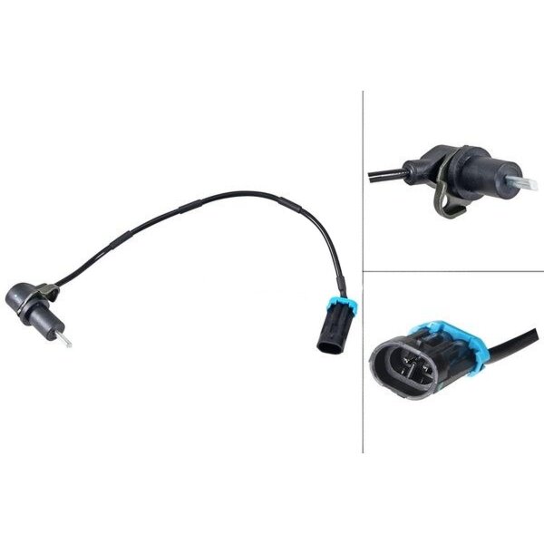 Wheel speed sensor passive sensor 320 mm cable A.B.S. for e.g. DAEWOO REZZO