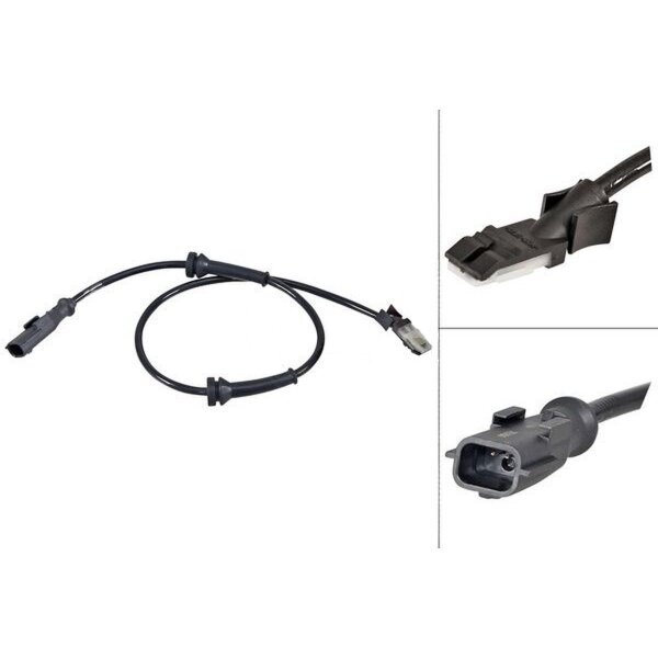 Sensor Raddrehzahl hinten links A.B.S. für MERCEDES CITAN