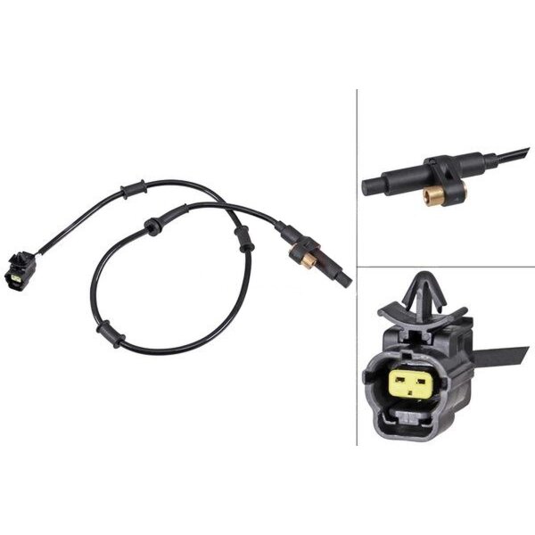 Sensor Raddrehzahl hinten A.B.S. für CHEVROLET SPARK