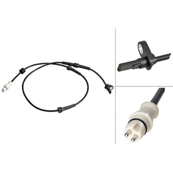 Wheel speed sensor active sensor 1,000 mm cable A.B.S. for FIAT SIENA