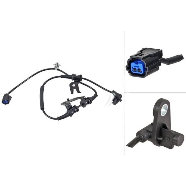 Wheel speed sensor active sensor 720 mm cable A.B.S. for e.g. HYUNDAI i10