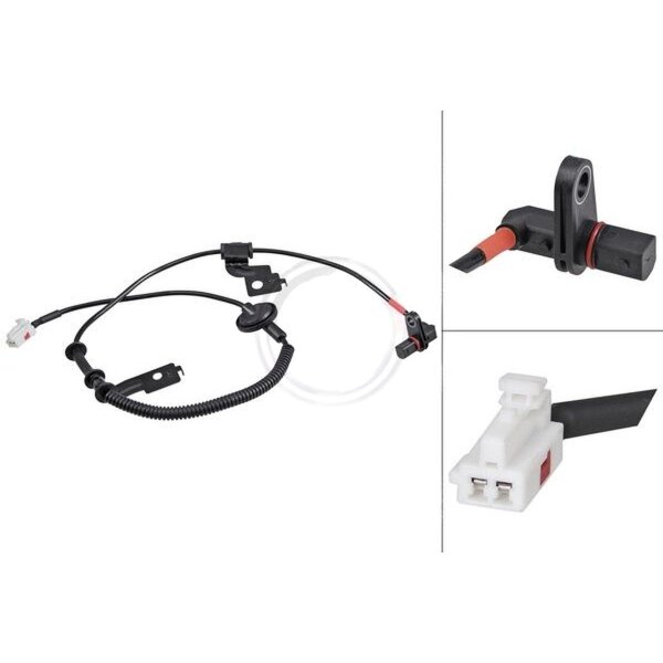 Sensor Raddrehzahl aktiver Sensor 835 mm Kabel A.B.S. für KIA PICANTO