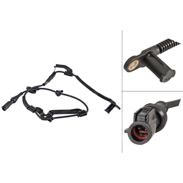 Wheel speed sensor active sensor 735 mm cable A.B.S. for e.g. MAZDA CX-5