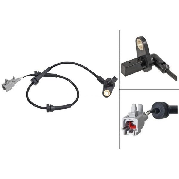 Wheel speed sensor active sensor 535 mm cable A.B.S. for NISSAN X-TRAIL