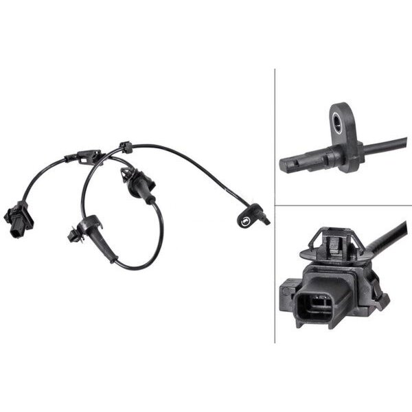Wheel speed sensor active sensor 690 mm cable A.B.S. for HONDA CIVIC