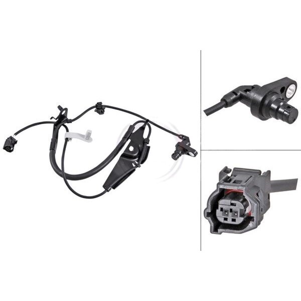 Wheel speed sensor active sensor 1.035 mm cable A.B.S. for e.g. TOYOTA CAMRY