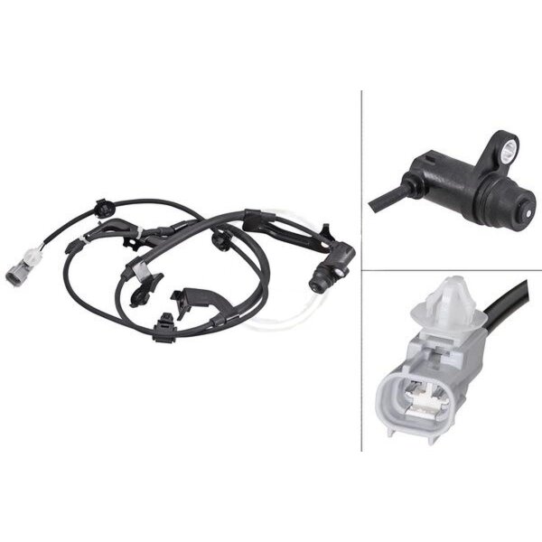 Wheel speed sensor passive sensor 1.295 mm cable A.B.S. for TOYOTA HILUX