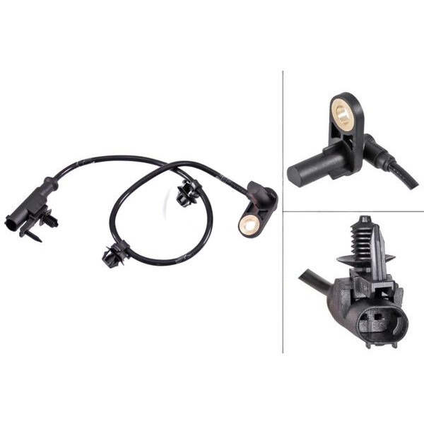 Sensor Raddrehzahl aktiver Sensor 350 mm Kabel A.B.S. für u.a. INFINITI FX