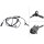 Wheel speed sensor active sensor 1.680 mm cable A.B.S. for e.g. OPEL INSIGNIA