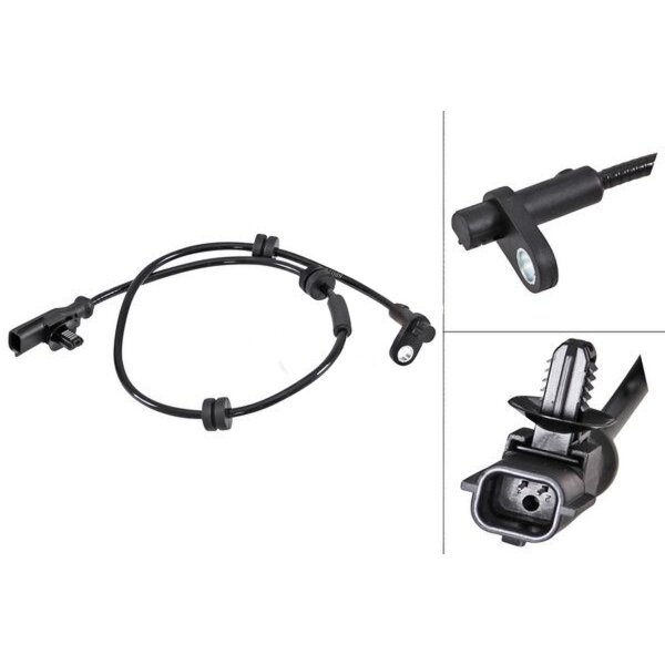 Sensor Raddrehzahl aktiver Sensor 585 mm Kabel A.B.S. für u.a. FORD FIESTA