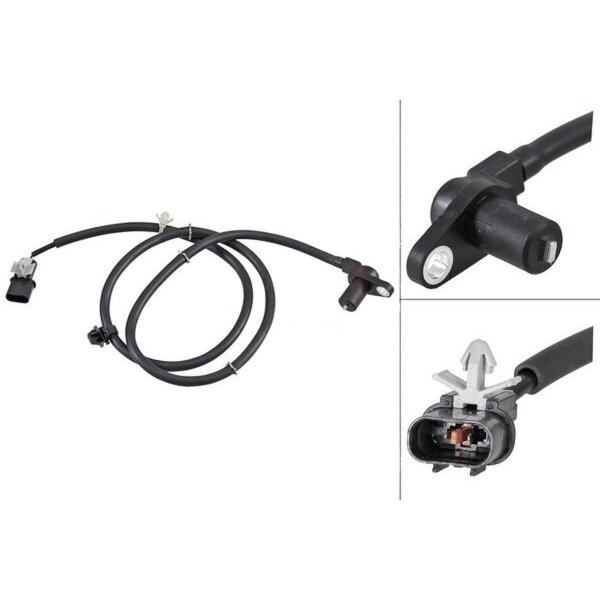 Wheel speed sensor passive sensor 1.150 mm cable A.B.S. for MITSUBISHI LANCER