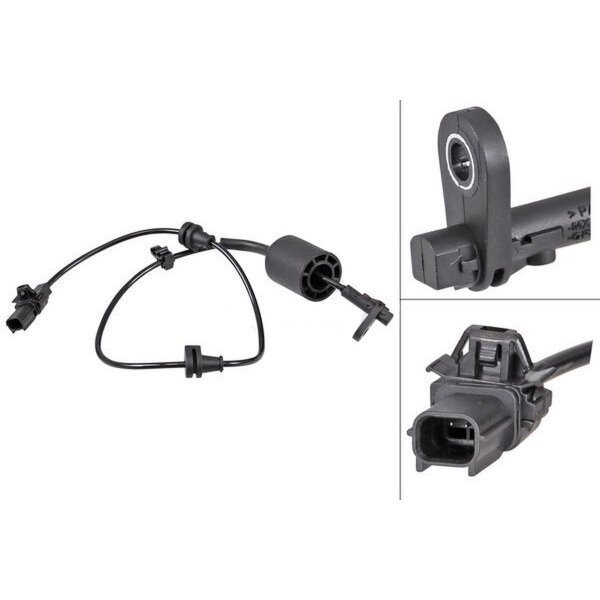 Wheel speed sensor active sensor 600 mm cable A.B.S. for HONDA JAZZ