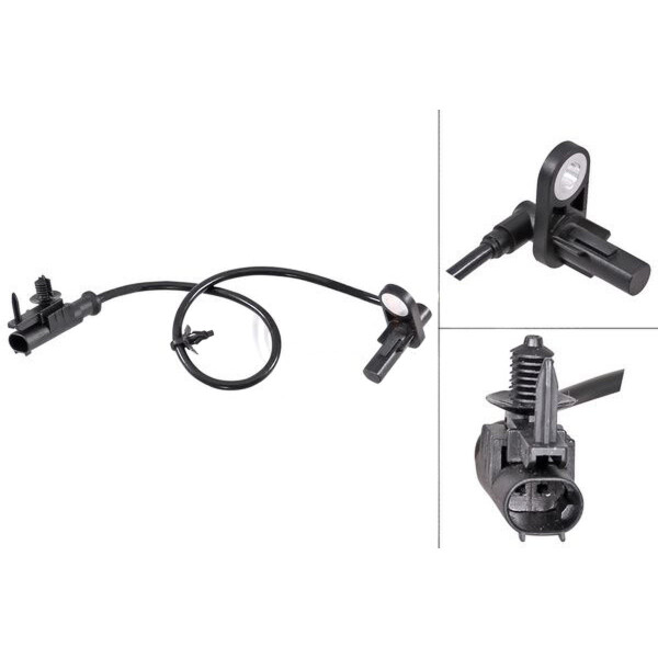 Sensor Raddrehzahl aktiver Sensor 320 mm Kabel A.B.S. für u.a. NISSAN 370Z