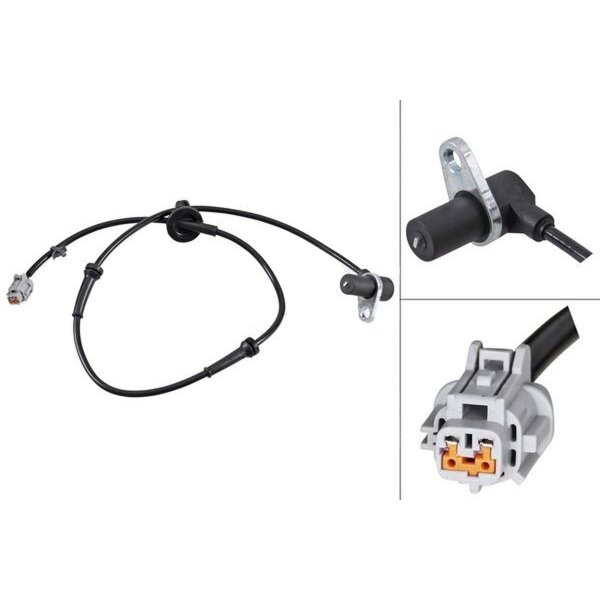 Sensor Raddrehzahl passiver Sensor 855 mm Kabel A.B.S. für NISSAN ALMERA