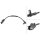 Wheel speed sensor active sensor 215 mm cable A.B.S. for FORD TRANSIT and others