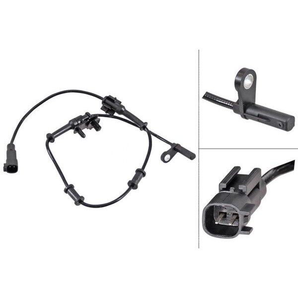 Wheel speed sensor active sensor 730 mm cable A.B.S. for LANCIA THEMA