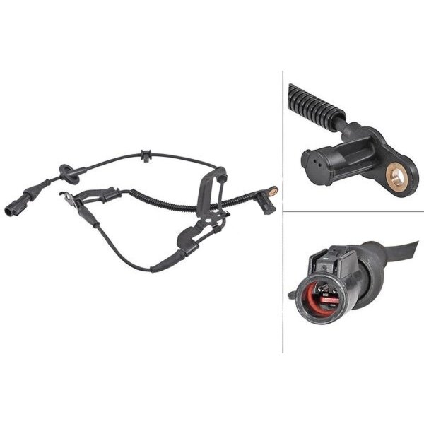 Wheel speed sensor active sensor 960 mm cable A.B.S. for e.g. MAZDA TRIBUTE