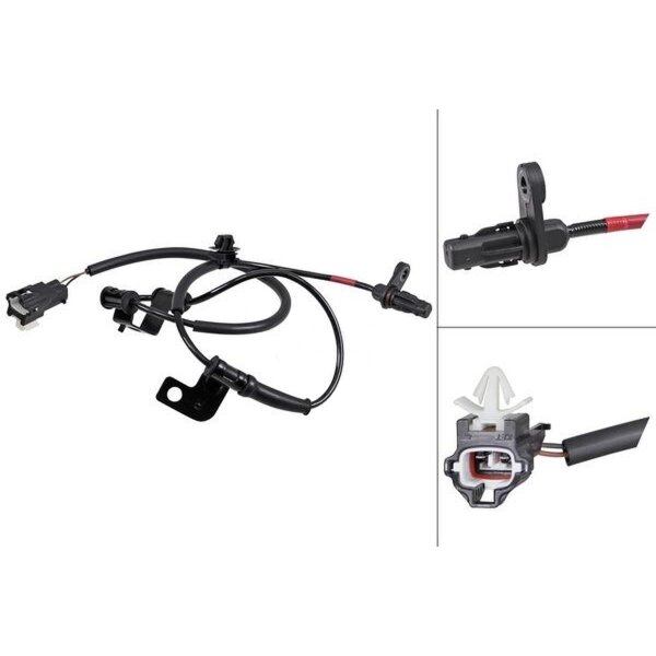 Sensor Raddrehzahl aktiver Sensor 860 mm Kabel A.B.S. für HYUNDAI SONATA