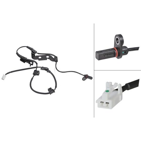 Wheel speed sensor active sensor 1.080 mm cable A.B.S. for KIA CEED and others