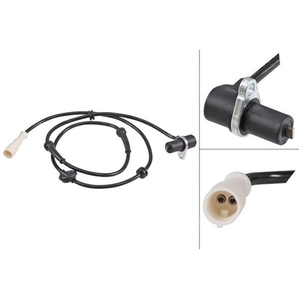 Wheel speed sensor passive sensor 1.220 mm cable A.B.S. for FIAT PALIO