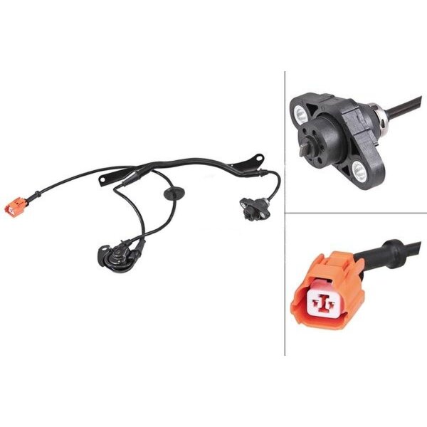 Sensor Raddrehzahl passiver Sensor 1.055 mm Kabel A.B.S. für HONDA CR-V