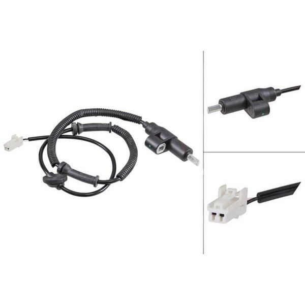Sensor Raddrehzahl hinten A.B.S. für KIA SHUMA Stufenheck