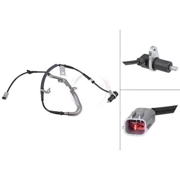 Wheel speed sensor passive sensor 1.285 mm cable A.B.S. for MAZDA MX-5