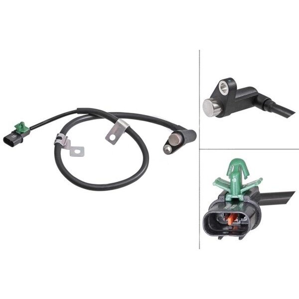 Wheel speed sensor passive sensor 670 mm cable A.B.S. for MITSUBISHI L200