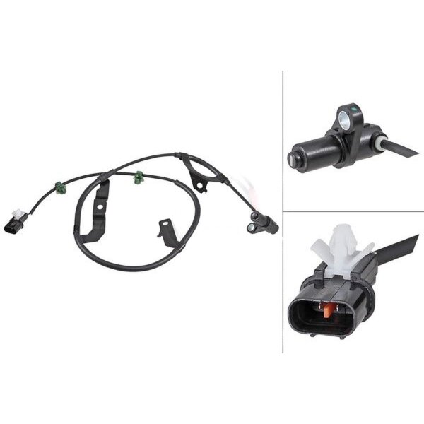 Sensor wheel speed passive 1.130 mm cable A.B.S. for e.g. MITSUBISHI L200