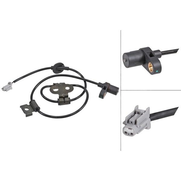 Sensor Raddrehzahl passiver Sensor 850 mm Kabel A.B.S. für u.a. SUBARU IMPREZA