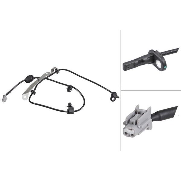 Sensor Raddrehzahl aktiver Sensor 925 mm Kabel A.B.S. für u.a. SUBARU LEGACY