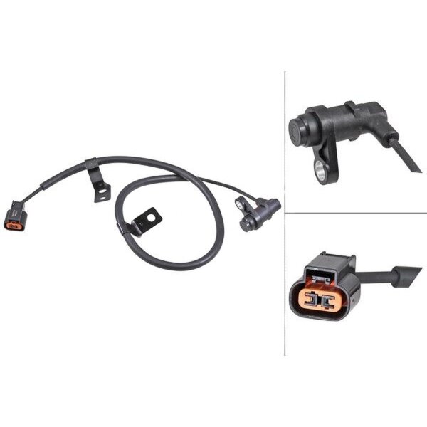 Sensor wheel speed active sensor 760 mm cable A.B.S. for e.g. MITSUBISHI L200