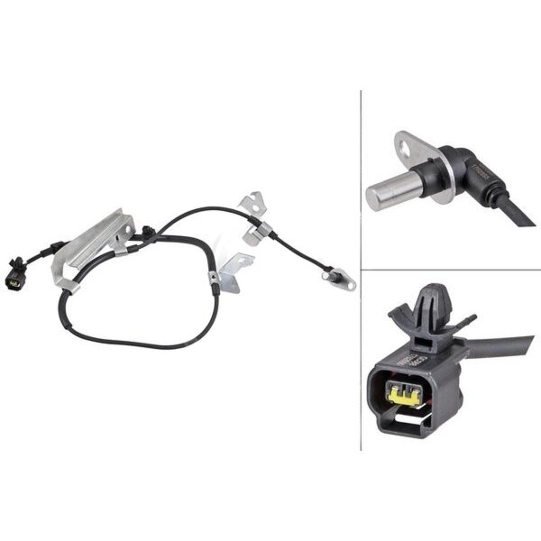 Wheel speed sensor passive sensor 1,000 mm cable A.B.S. for ISUZU