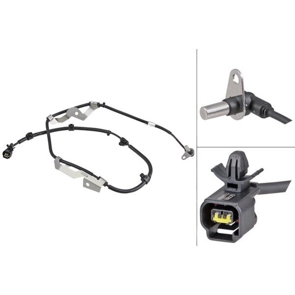 Wheel speed sensor passive sensor 1.320 mm cable A.B.S. for ISUZU