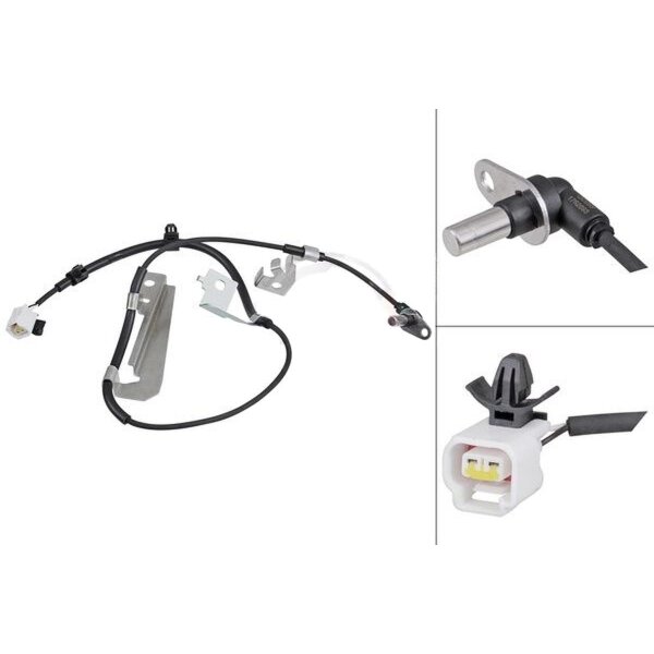 Wheel speed sensor passive sensor 1,000 mm cable A.B.S. for ISUZU