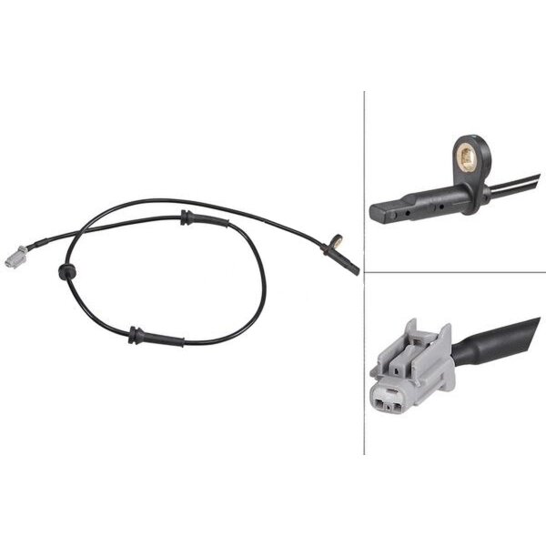 Sensor Raddrehzahl aktiver Sensor 930 mm Kabel A.B.S. für NISSAN TEANA