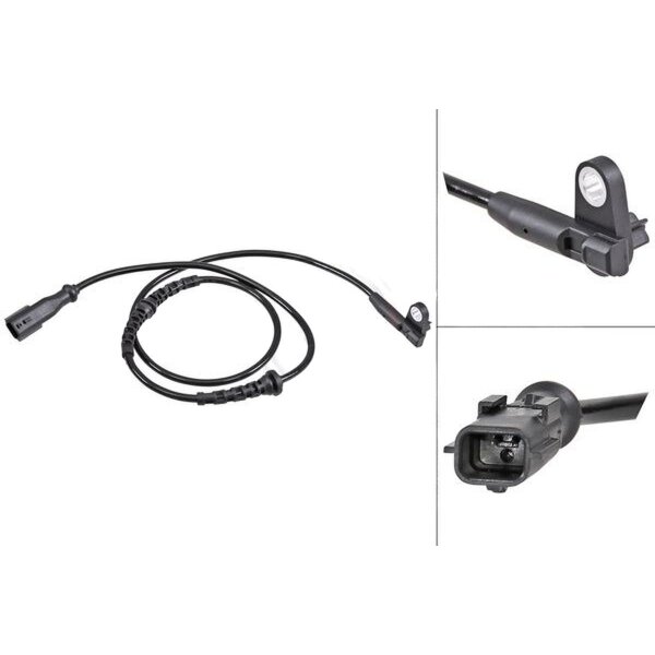 Sensor Raddrehzahl aktiver Sensor 840 mm Kabel A.B.S. für u.a. RENAULT GRAND
