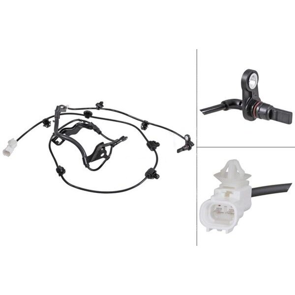 Wheel speed sensor active sensor 1.745 mm cable A.B.S. for e.g. TOYOTA HILUX