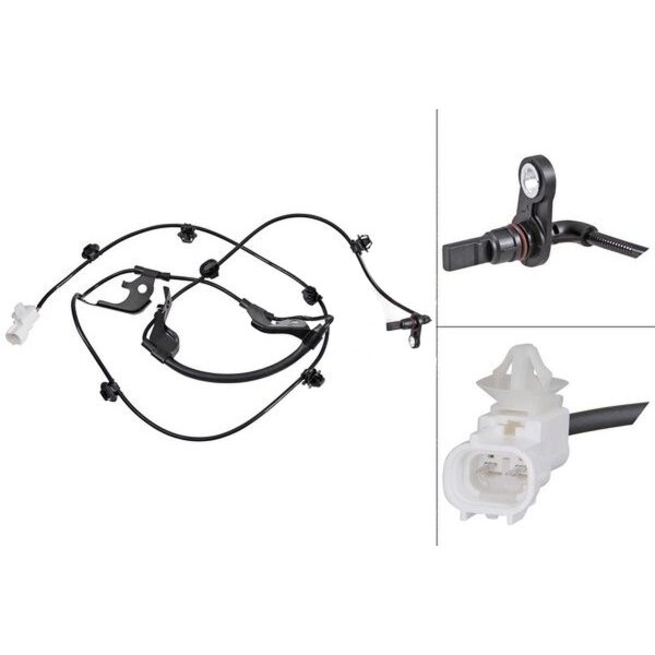 Wheel speed sensor active sensor 1.745 mm cable A.B.S. for e.g. TOYOTA HILUX