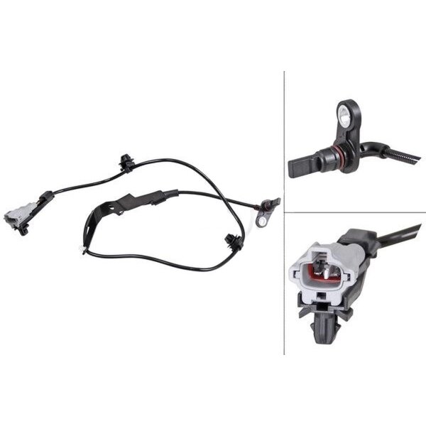 Wheel speed sensor active sensor 680 mm cable A.B.S. for e.g. TOYOTA HILUX