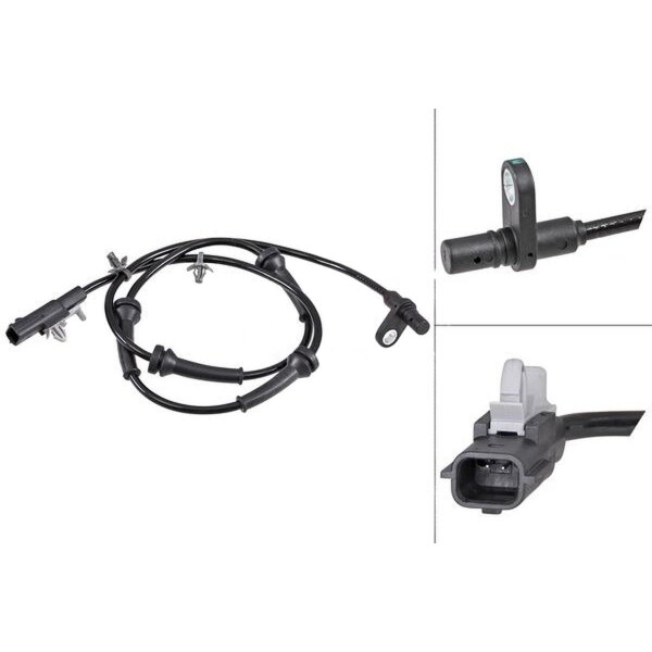 Sensor Raddrehzahl hinten A.B.S. für NISSAN QASHQAI II SUV