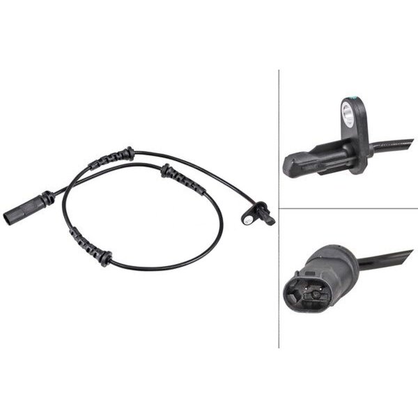 Sensor wheel speed active sensor 705 mm cable A.B.S. for e.g. BMW X5