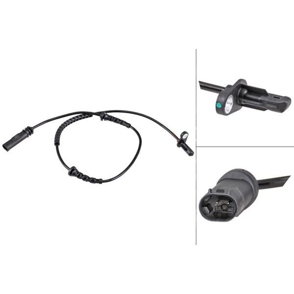 Sensor wheel speed active sensor 685 mm cable A.B.S. for e.g. BMW X3