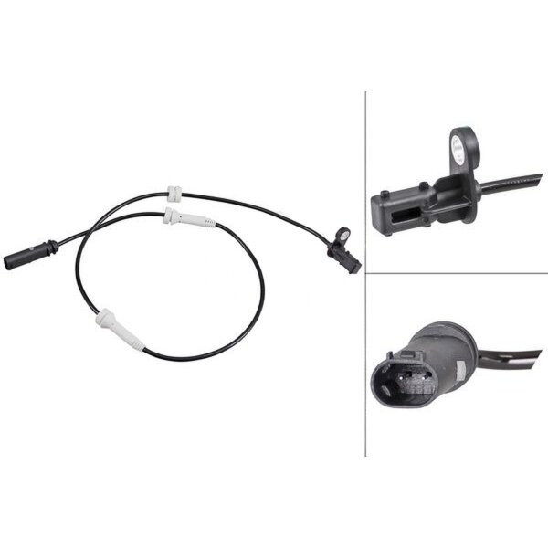 Sensor Raddrehzahl aktiver Sensor 820 mm Kabel A.B.S. für u.a. BMW 5er