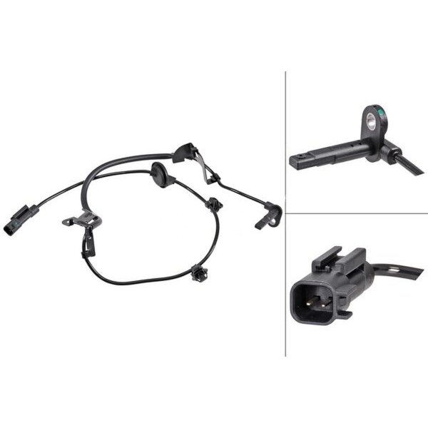Sensor Raddrehzahl aktiver Sensor 990 mm Kabel A.B.S. für u.a. CITROËN C-CROSSER