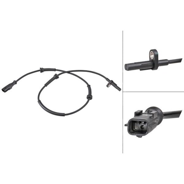Sensor Raddrehzahl hinten A.B.S. für FIAT TALENTO Bus