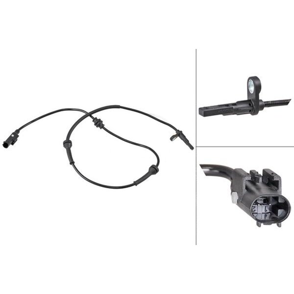 Sensor Raddrehzahl aktiver Sensor 840 mm Kabel A.B.S. für JEEP COMPASS