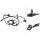 Wheel speed sensor active sensor 1.075 mm cable A.B.S. for e.g. HYUNDAI i30
