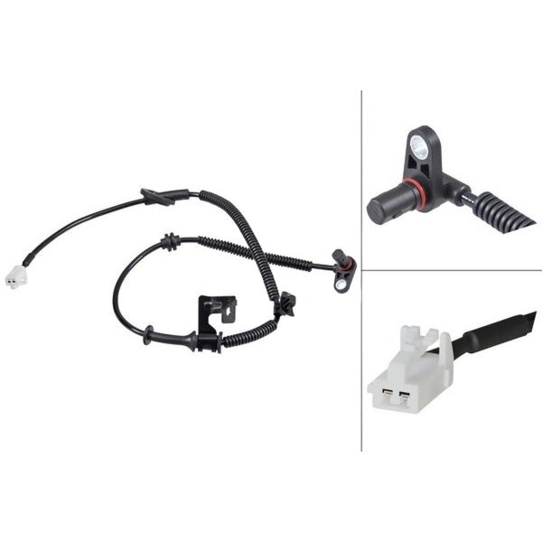 Sensor Raddrehzahl aktiver Sensor 790 mm Kabel A.B.S. für KIA RIO